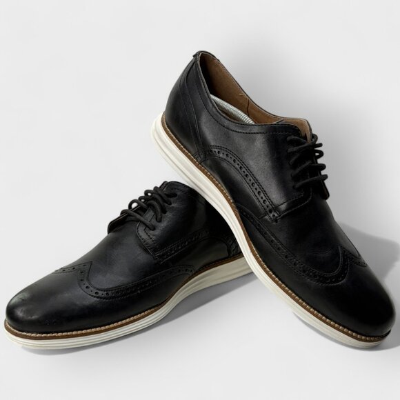 Cole Haan Original Grand Wingtip Oxford Men’s Black US 13 C26469 Pre-Owned